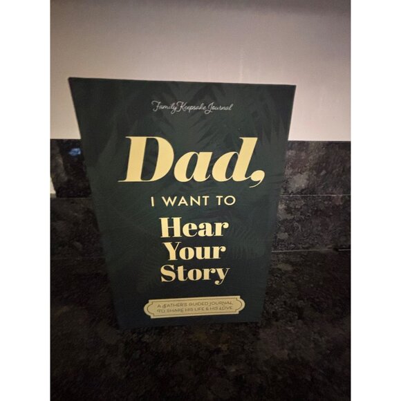 Dad I Want To Hear Your Story Guided Journal Book For Fathers Grandfathers - Picture 7 of 14